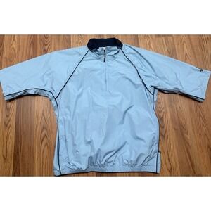 Green Lamb Old Head Golf Links Windbreaker Mens Large Pullover Blue